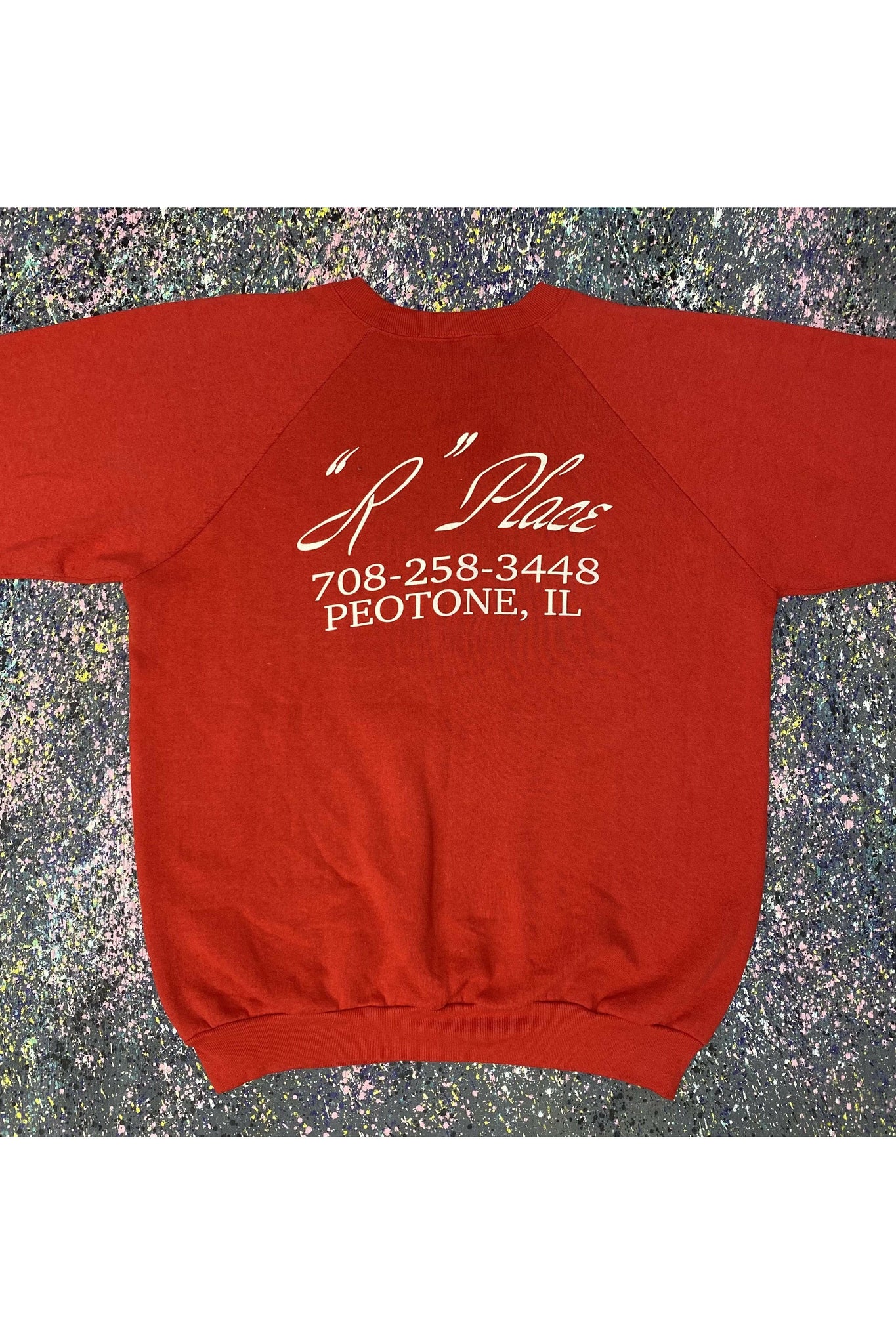 Vintage “R” Place Peotone, IL Crewneck- XL