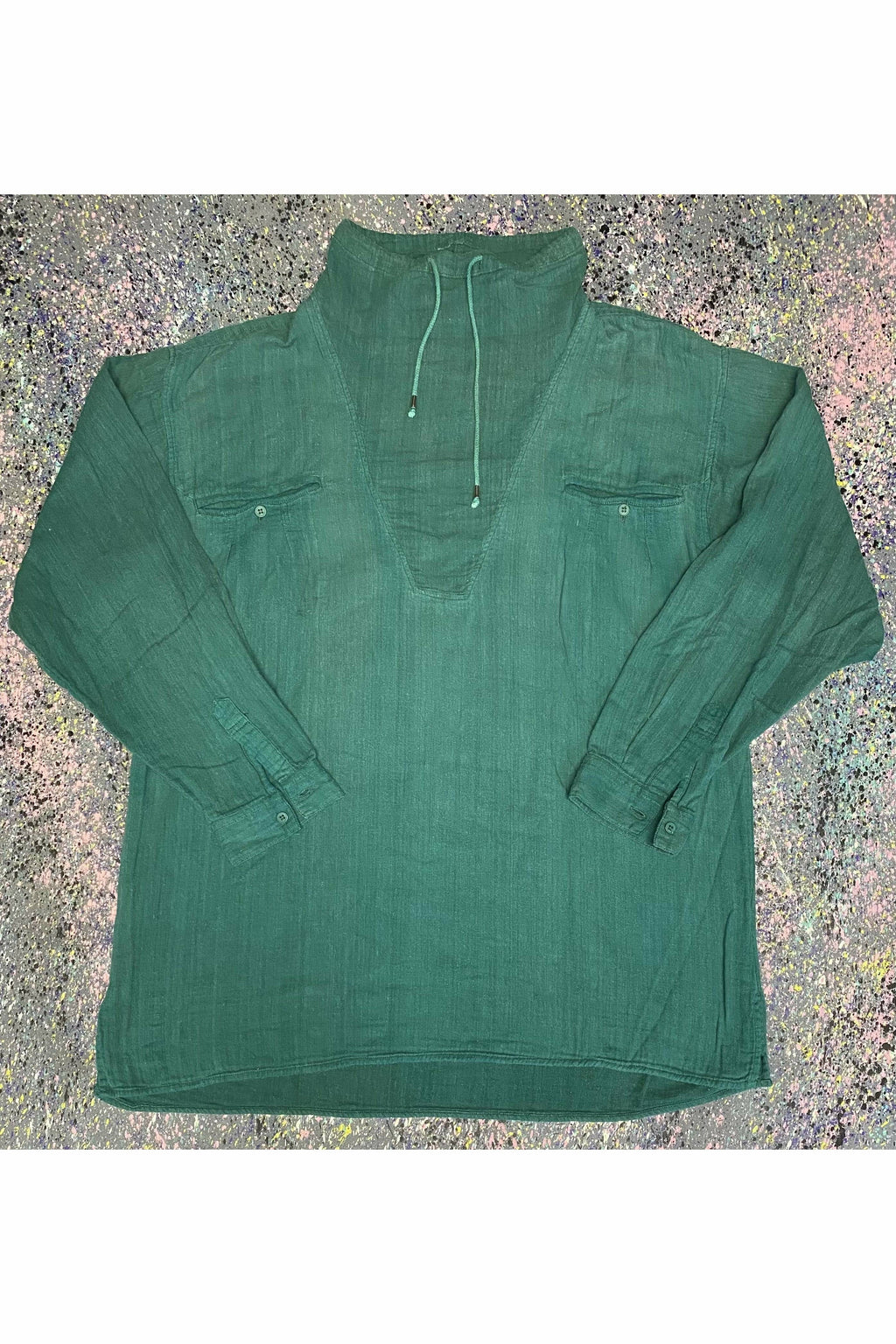 Vintage International Male Pullover Turtle Neck Shirt- XL