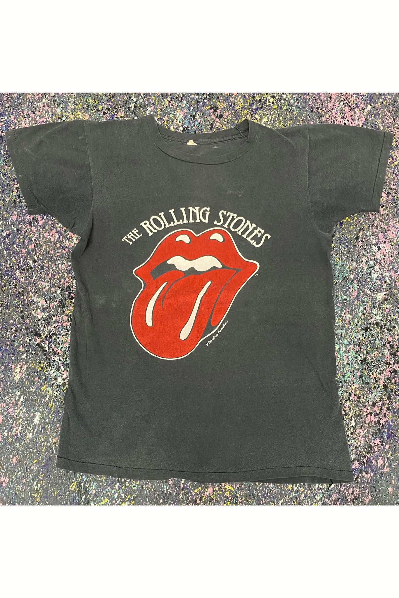 80s Rolling stones vintage Ｔ!